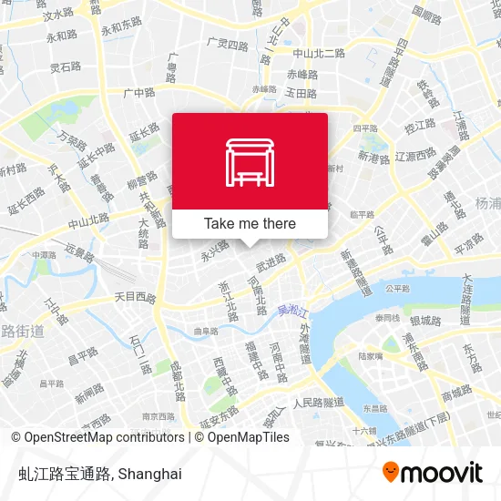 虬江路宝通路 map