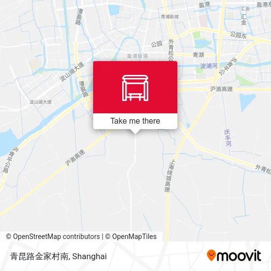青昆路金家村南 map