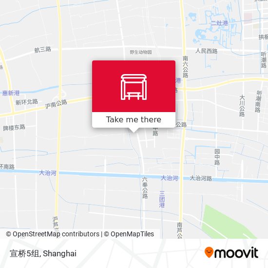 宣桥5组 map