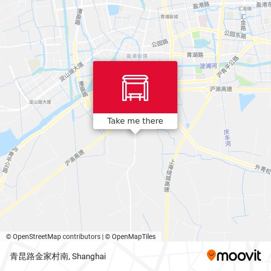 青昆路金家村南 map