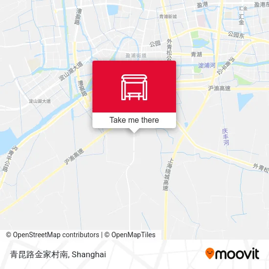 青昆路金家村南 map