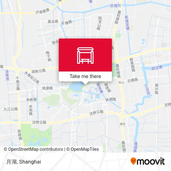 月湖 map