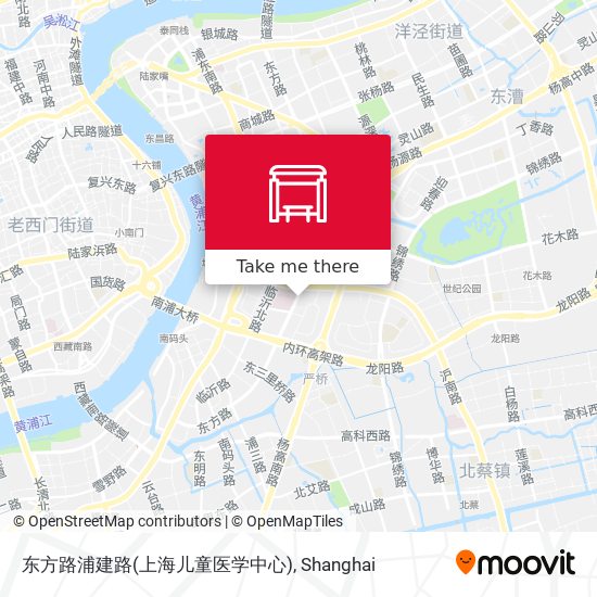 东方路浦建路(上海儿童医学中心) map