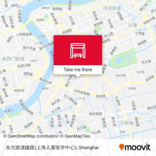 东方路浦建路(上海儿童医学中心) map