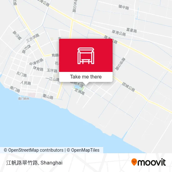 江帆路翠竹路 map