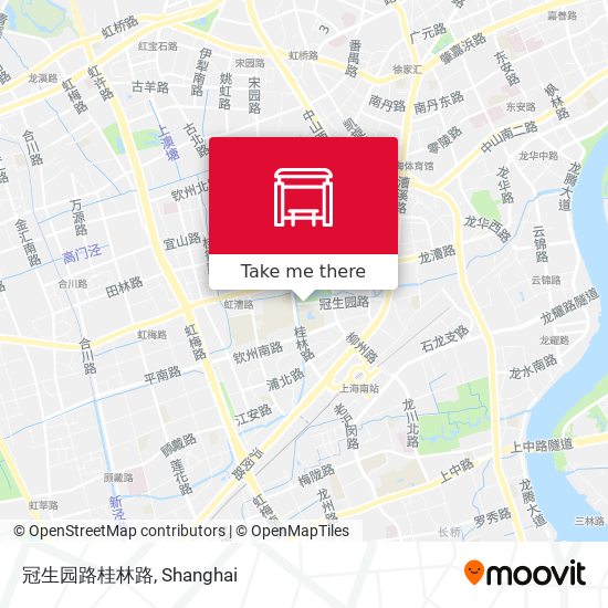 冠生园路桂林路 map
