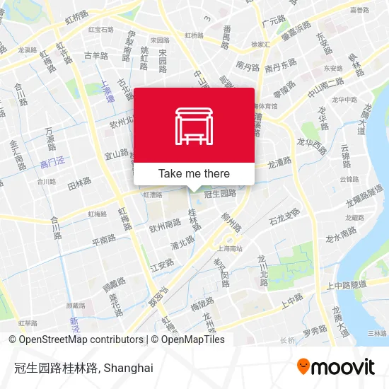 冠生园路桂林路 map