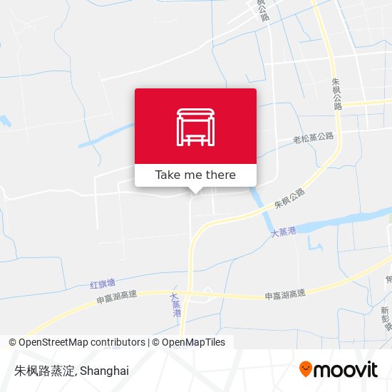 朱枫路蒸淀 map
