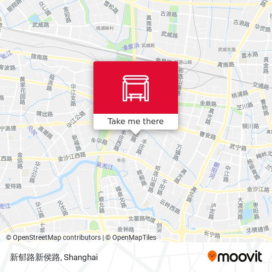 新郁路新侯路 map