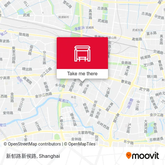 新郁路新侯路 map