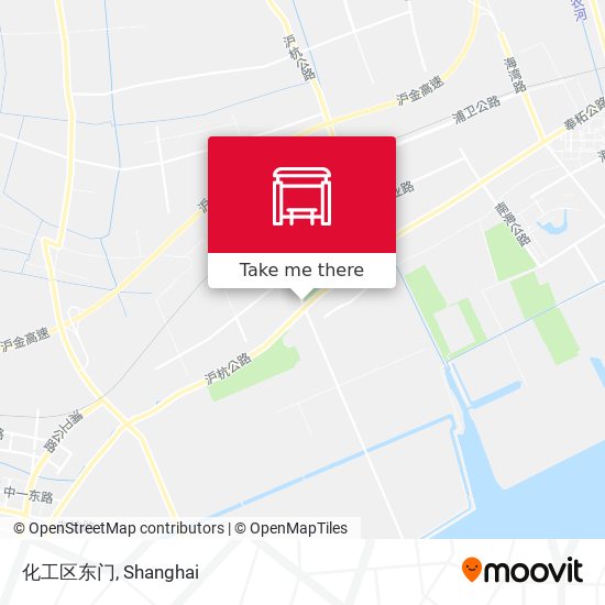 化工区东门 map