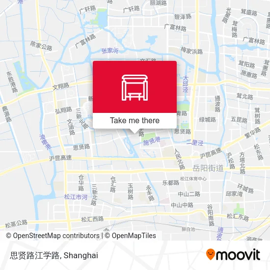 思贤路江学路 map