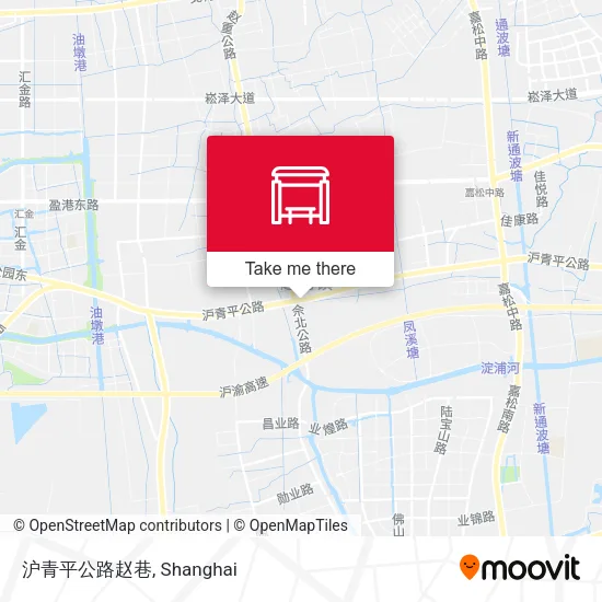 沪青平公路赵巷 map