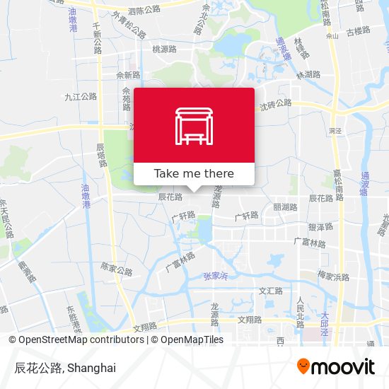 辰花公路 map