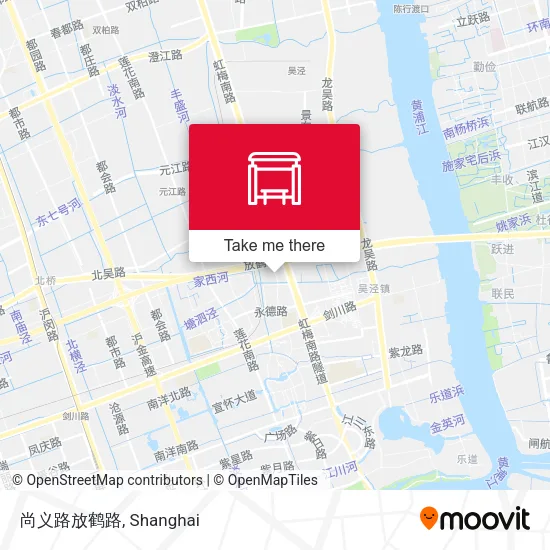 尚义路放鹤路 map