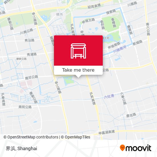 界浜 map