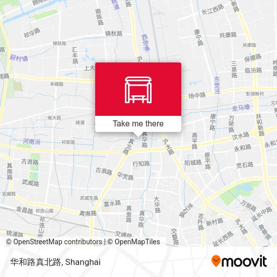 华和路真北路 map