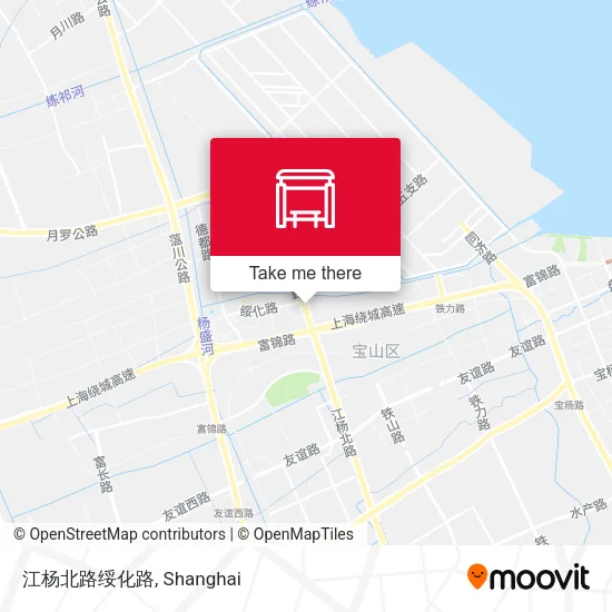 江杨北路绥化路 map