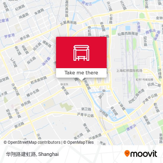 华翔路建虹路 map