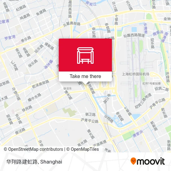 华翔路建虹路 map