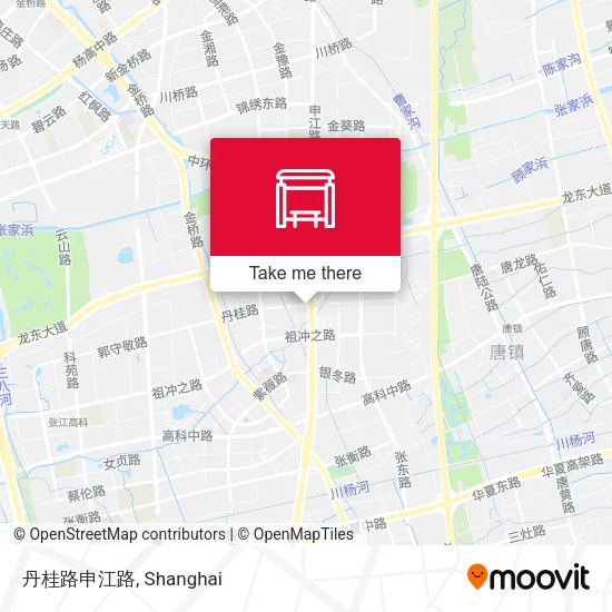 丹桂路申江路 map
