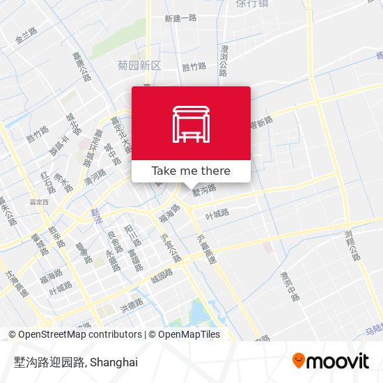 墅沟路迎园路 map