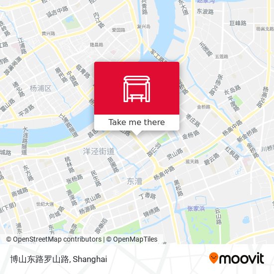 博山东路罗山路 map