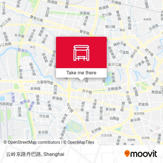 云岭东路丹巴路 map