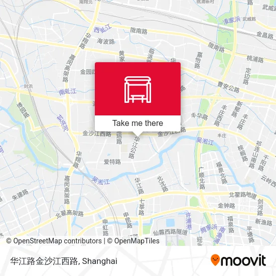 华江路金沙江西路 map