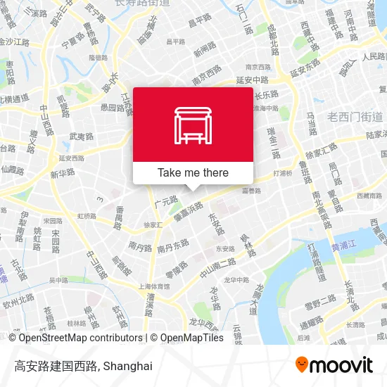 高安路建国西路 map