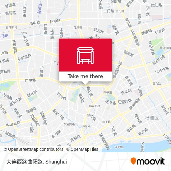 大连西路曲阳路 map