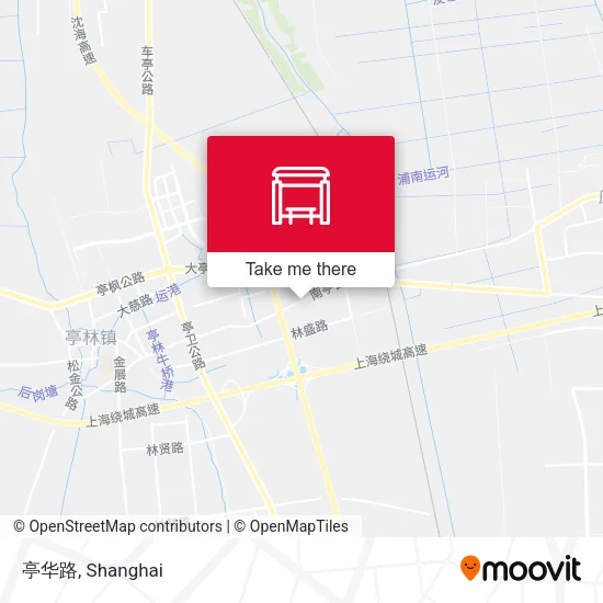 亭华路 map