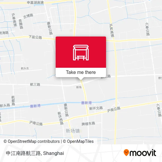 申江南路航三路 map