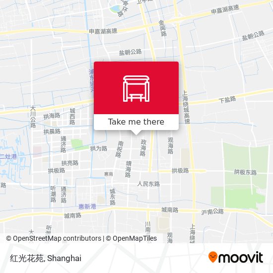 红光花苑 map