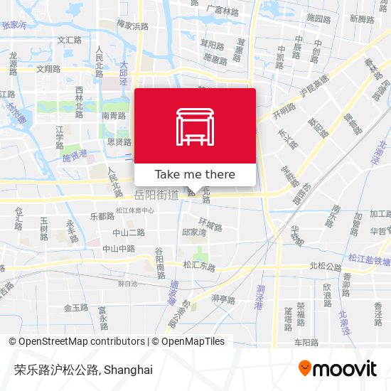 荣乐路沪松公路 map