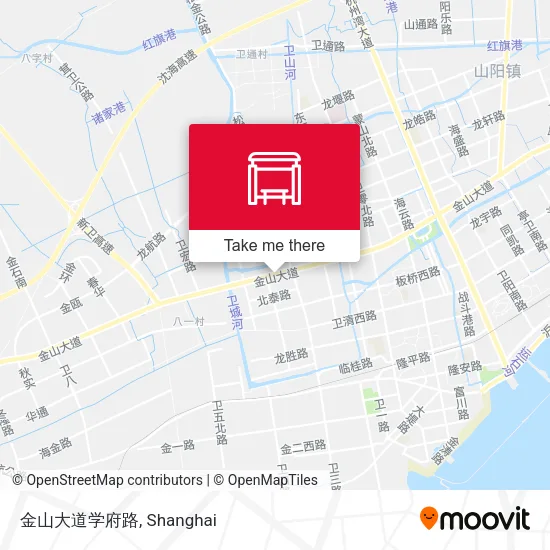 金山大道学府路 map