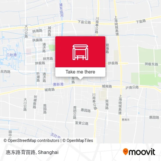 惠东路育苗路 map