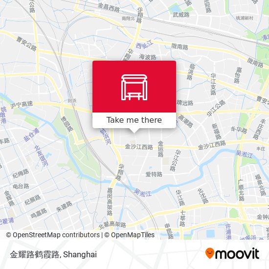金耀路鹤霞路 map