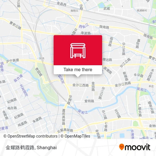 金耀路鹤霞路 map