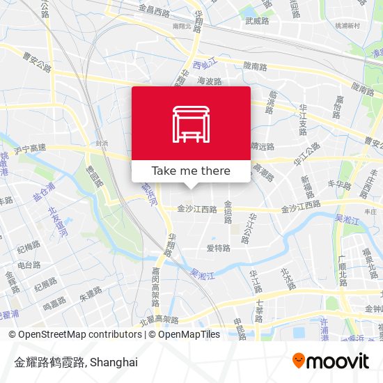 金耀路鹤霞路 map