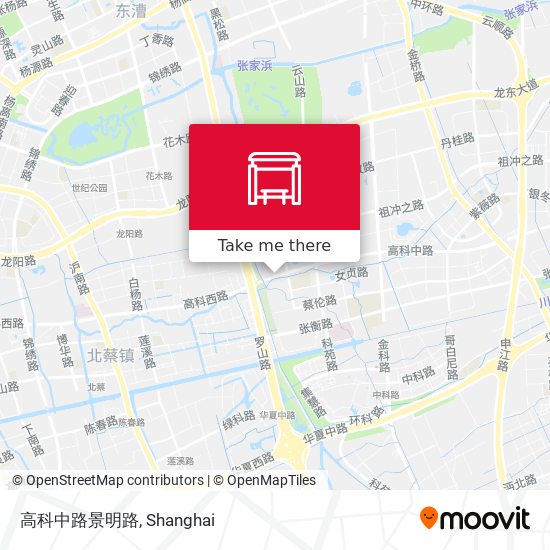 高科中路景明路 map