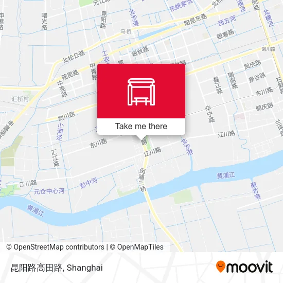 昆阳路高田路 map
