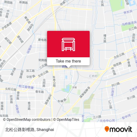 北松公路影维路 map