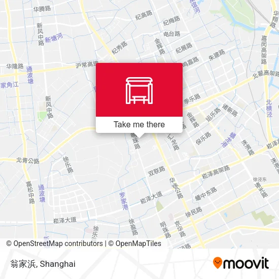 翁家浜 map