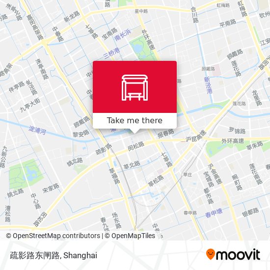 疏影路东闸路 map
