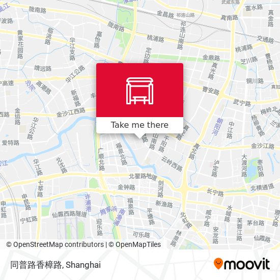 同普路香樟路 map