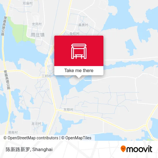 陈新路新罗 map