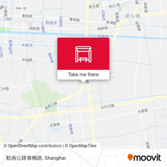 航南公路泰梅路 map