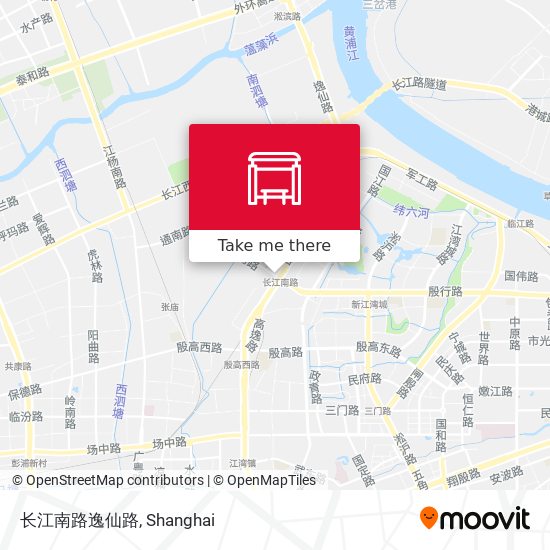 长江南路逸仙路 map