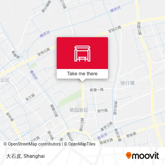 大石皮 map